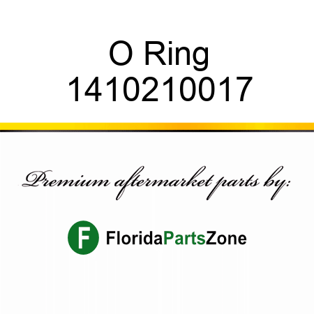 O Ring 1410210017