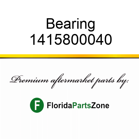 Bearing 1415800040