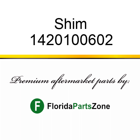 Shim 1420100602