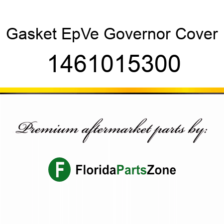 Gasket Ep,Ve Governor Cover 1461015300