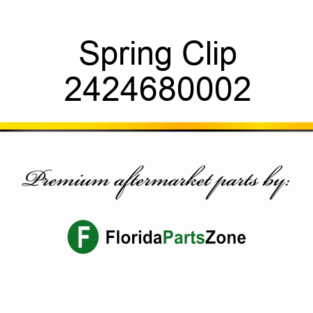 Spring Clip 2424680002