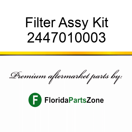 Filter Assy Kit 2447010003