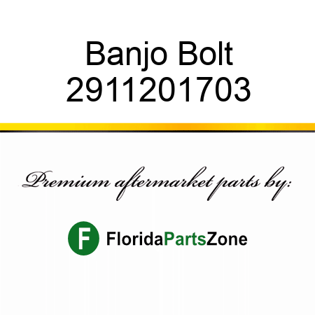 Banjo Bolt 2911201703