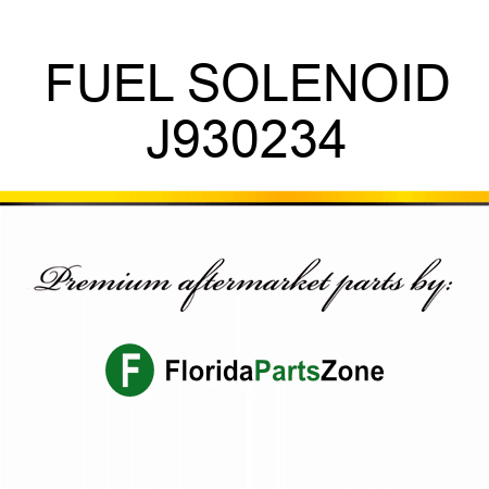 FUEL SOLENOID J930234