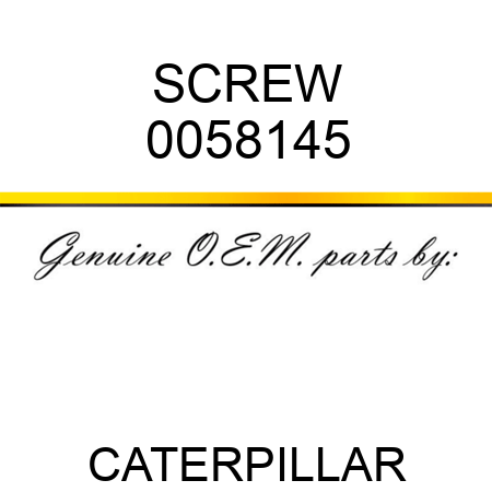 SCREW 0058145