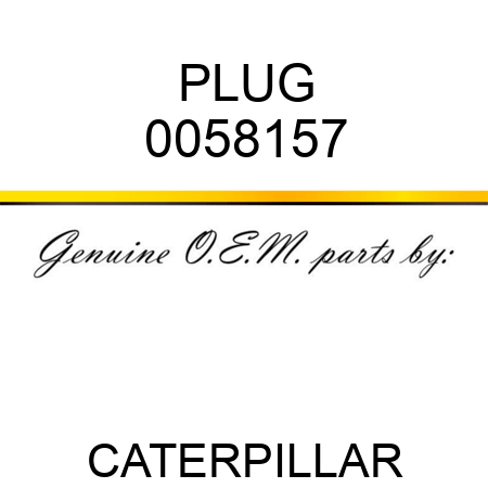 PLUG 0058157