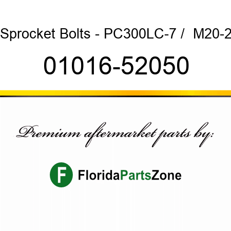 Sprocket Bolts - PC300LC-7 /  M20-2 01016-52050