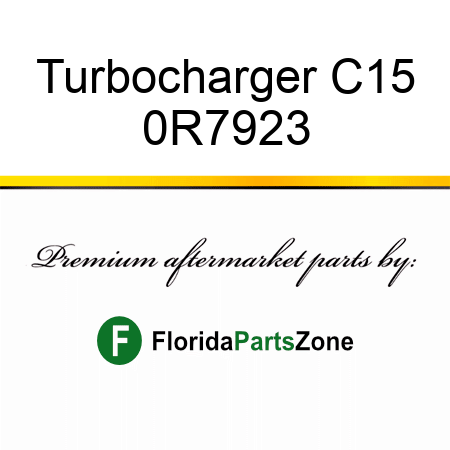 Turbocharger C15 0R7923