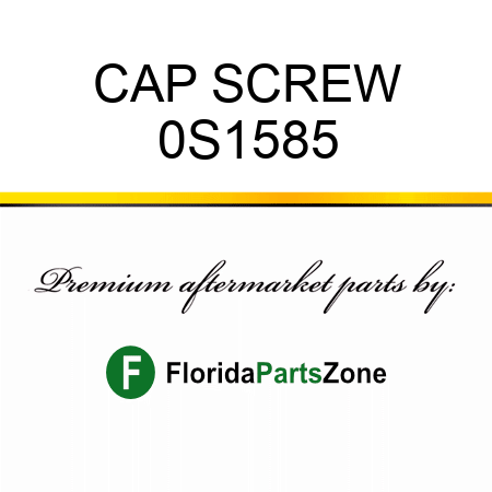 CAP SCREW 0S1585