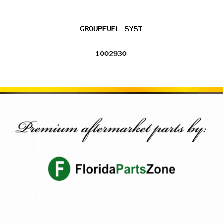 GROUPFUEL SYST 1002930