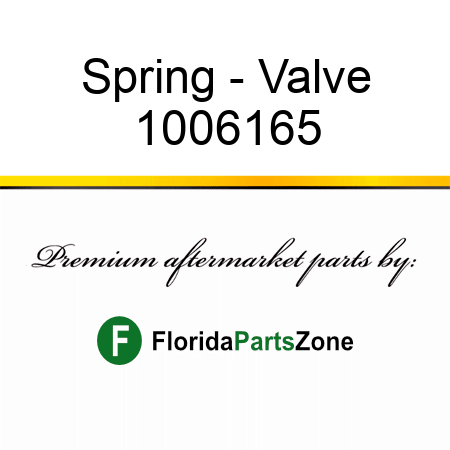 Spring - Valve 1006165