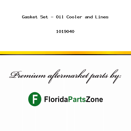 Gasket Set - Oil Cooler&Lines 1019040