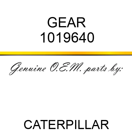 GEAR 1019640