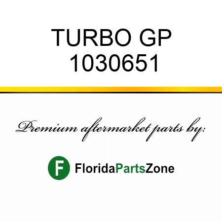 TURBO GP 1030651