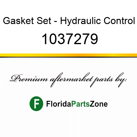 Gasket Set - Hydraulic Control 1037279