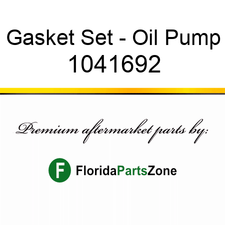 Gasket Set - Oil Pump 1041692
