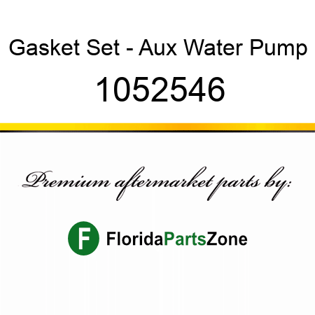 Gasket Set - Aux Water Pump 1052546