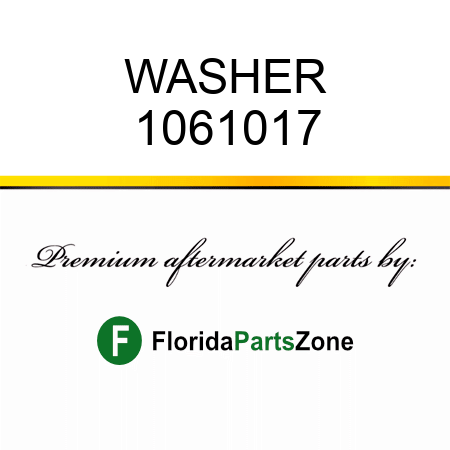WASHER 1061017