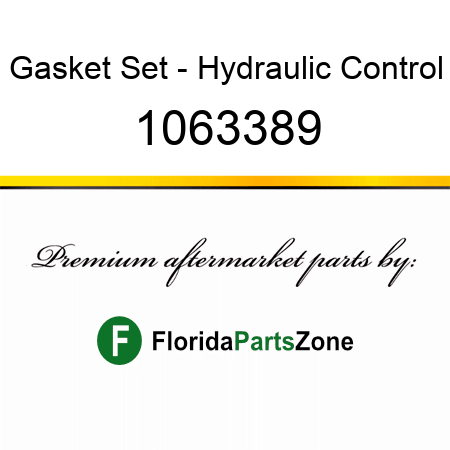 Gasket Set - Hydraulic Control 1063389