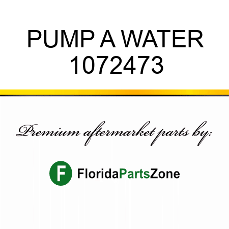 PUMP A WATER 1072473