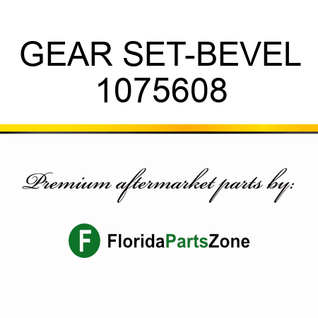 GEAR SET-BEVEL 1075608