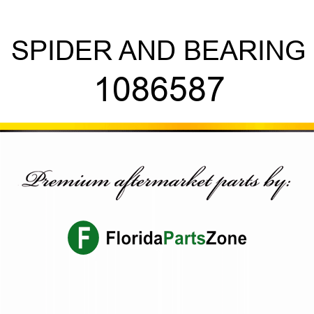 SPIDER AND BEARING 1086587