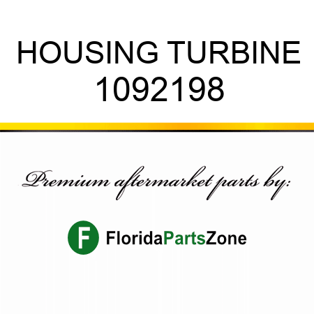 HOUSING TURBINE 1092198