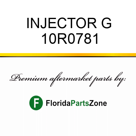 INJECTOR G 10R0781