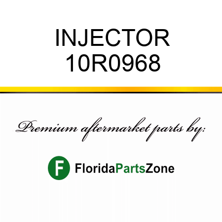 INJECTOR 10R0968