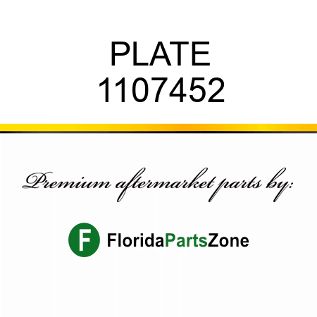 PLATE 1107452