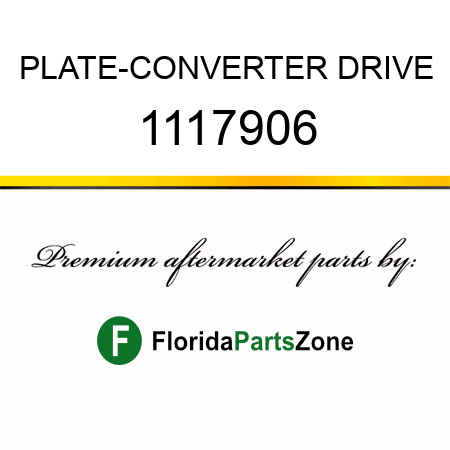 PLATE-CONVERTER DRIVE 1117906