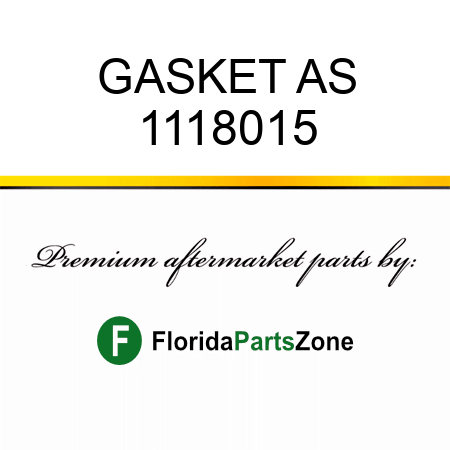 GASKET AS 1118015