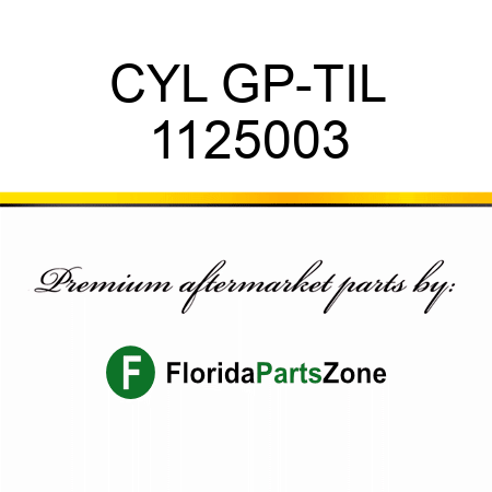 CYL GP-TIL 1125003