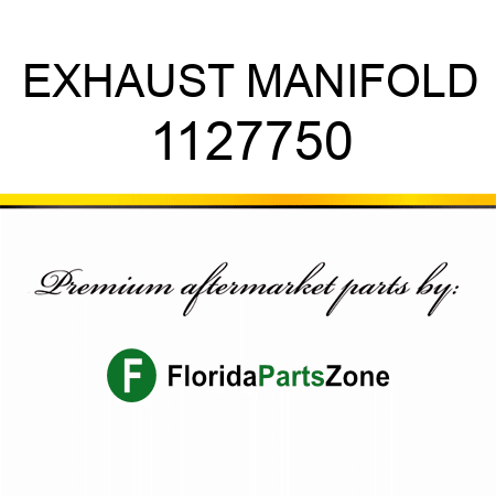 EXHAUST MANIFOLD 1127750