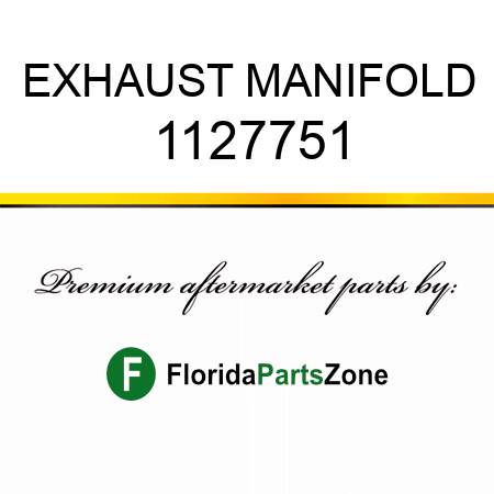 EXHAUST MANIFOLD 1127751