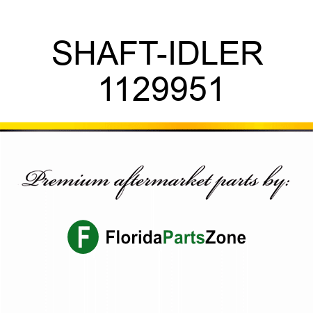 SHAFT-IDLER 1129951