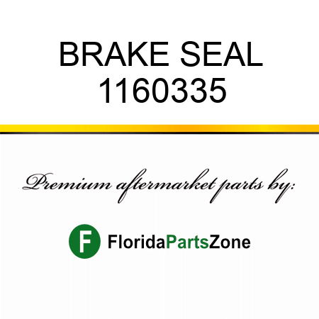 BRAKE SEAL 1160335