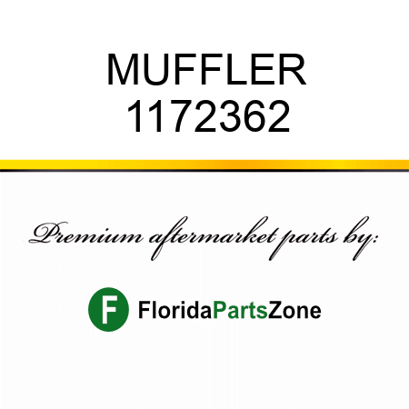 MUFFLER 1172362