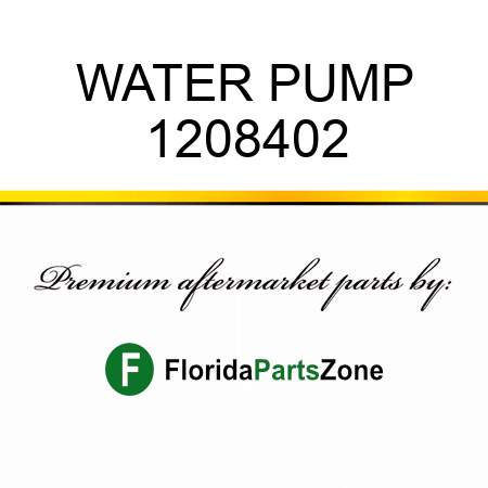 WATER PUMP 1208402