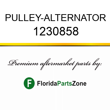 PULLEY-ALTERNATOR 1230858