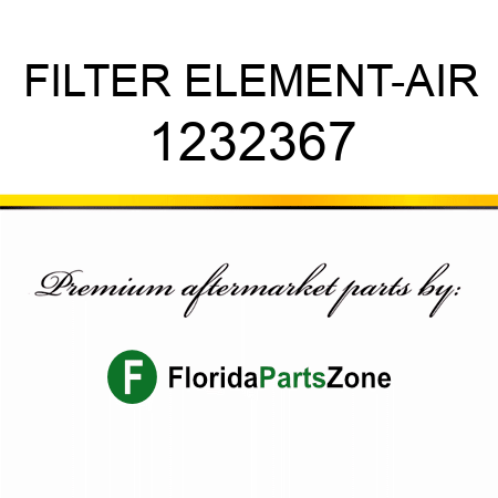 FILTER ELEMENT-AIR 1232367