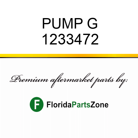 PUMP G 1233472