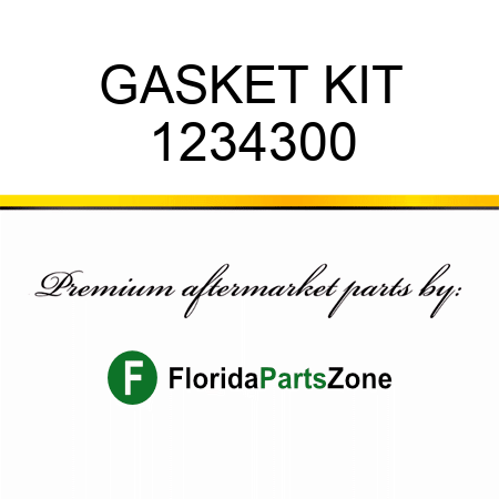 GASKET KIT 1234300