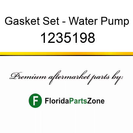 Gasket Set - Water Pump 1235198