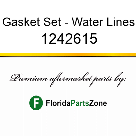 Gasket Set - Water Lines 1242615
