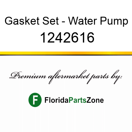 Gasket Set - Water Pump 1242616