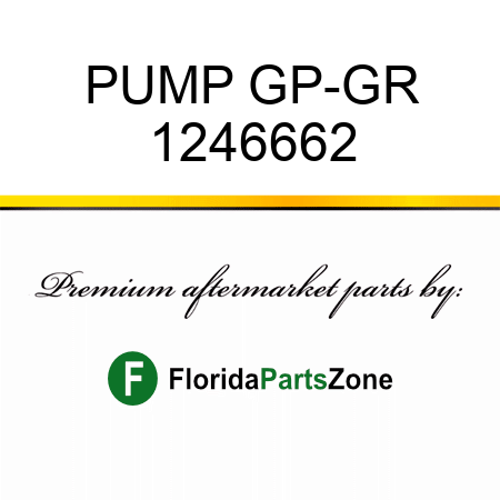 PUMP GP-GR 1246662