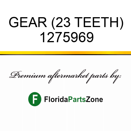 GEAR (23 TEETH) 1275969