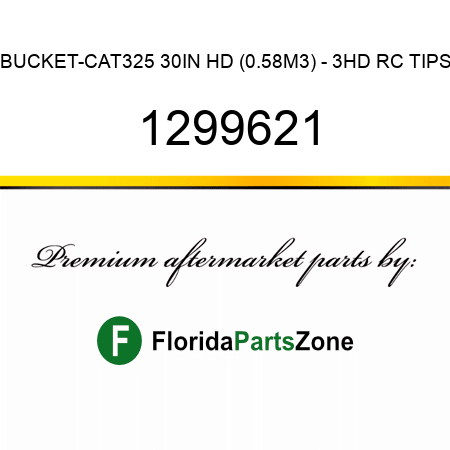 BUCKET-CAT325 30IN HD (0.58M3) - 3HD RC TIPS 1299621