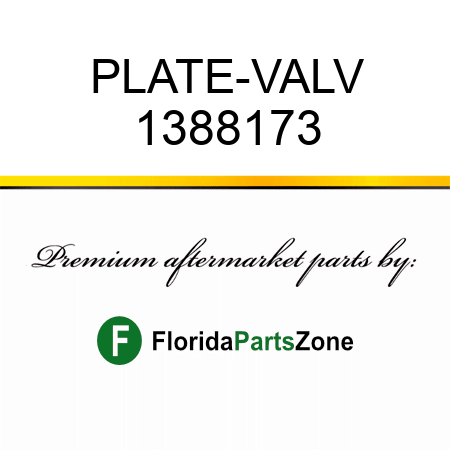 PLATE-VALV 1388173